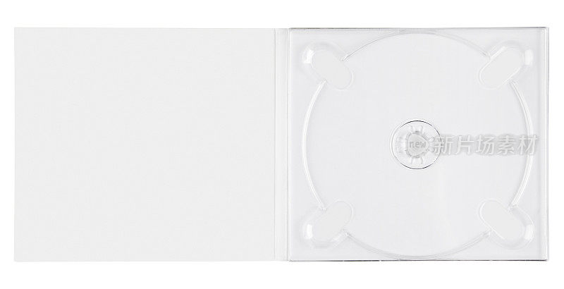 空白空白DigiPak CD盒纯白色